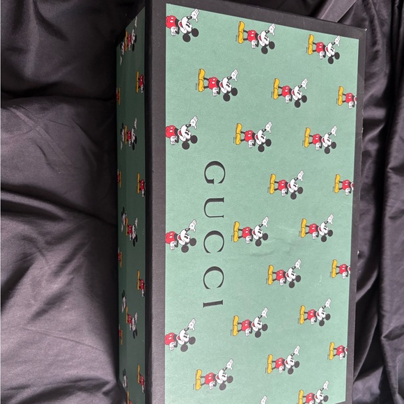 Gucci Mickey Mouse Shoes